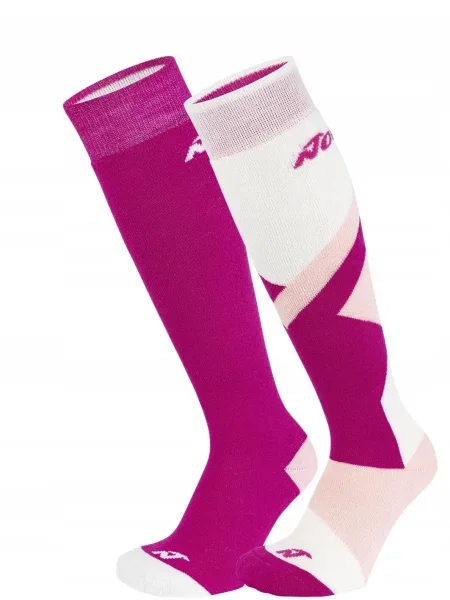 Skarpety narciarskie Nordica Multisport Winter Junior różowe