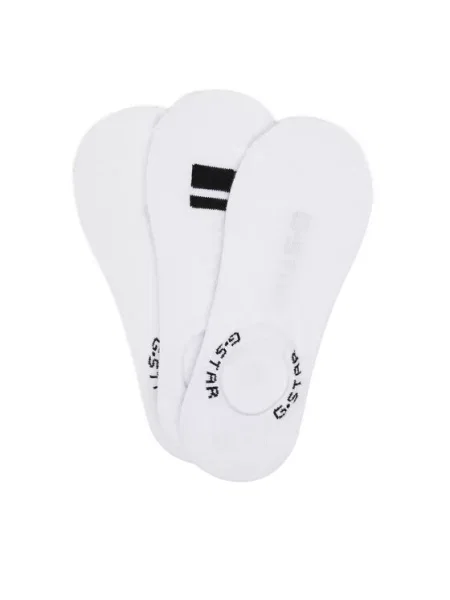 Nogavice G-Star Raw bela