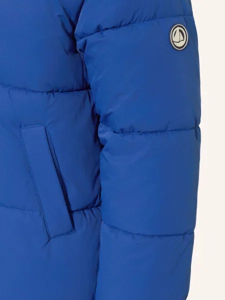 Petit Bateau Kurtka Pikowana blau niebieska