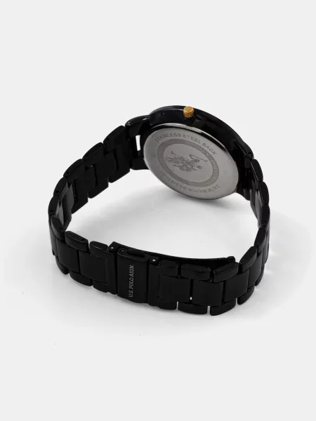 Годинник U.S. Polo Assn. LOGAN чорний