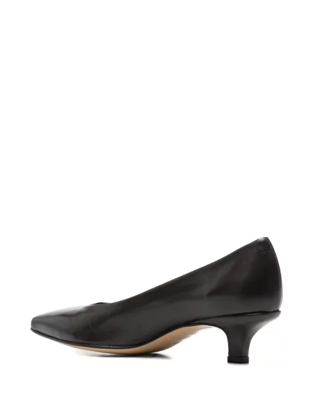 Pantofi cu toc Pomme D´or din piele maro