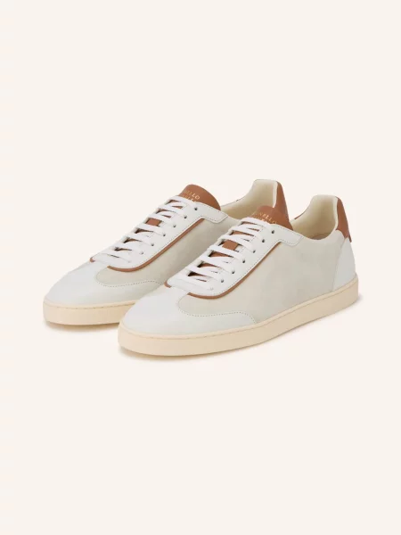 Brunello Cucinelli Sneakersy krémová béžová