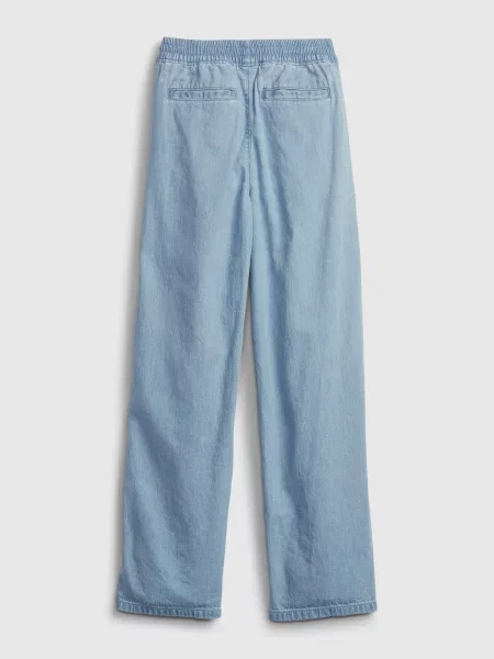 Pantaloni copii Gap gri