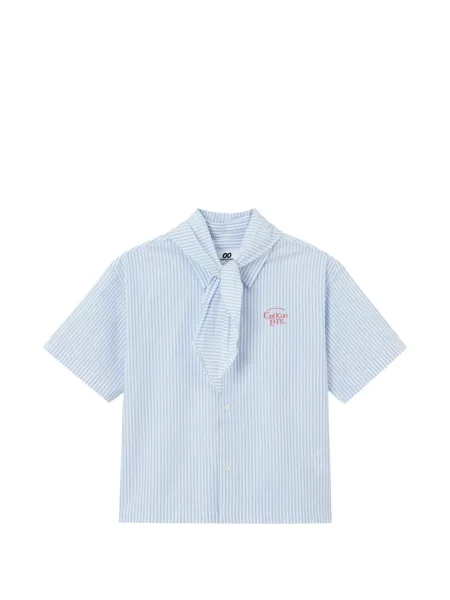 Koszula :chocoolate w paski wiązana niebieska