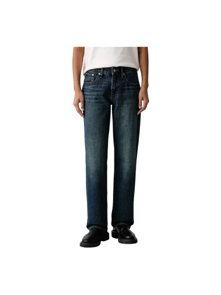 Jeansy straight leg Levi's niebieskie