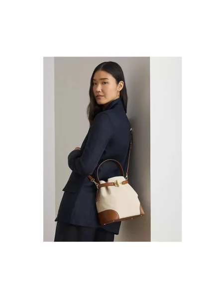 Torebka LAUREN RALPH LAUREN beżowa