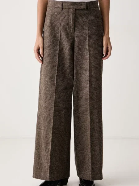 Marc O'Polo pantaloni pentru femei cu maro