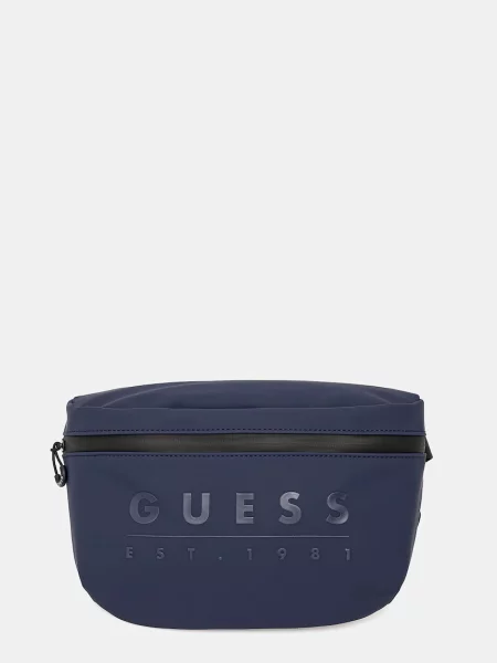 Чанта за кръст Guess SONDRIO HMSOWR тъмносиньо
