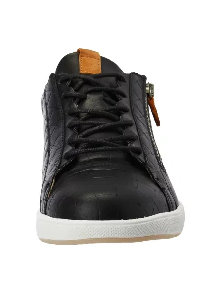Sneakersy Ganter skórzane czarne