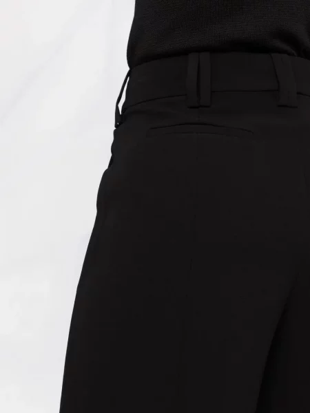 Zúžené kalhoty Balmain černé