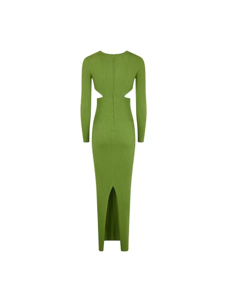 Sukienka maxi Elisabetta Franchi zielona