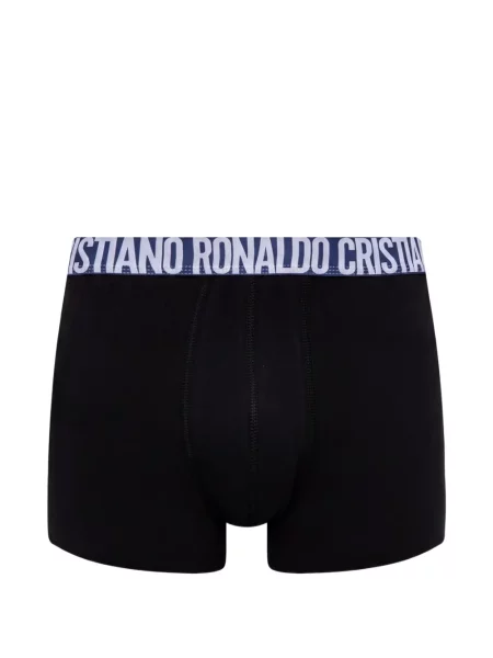 Чорапи Cr7 Cristiano Ronaldo с автограф черно