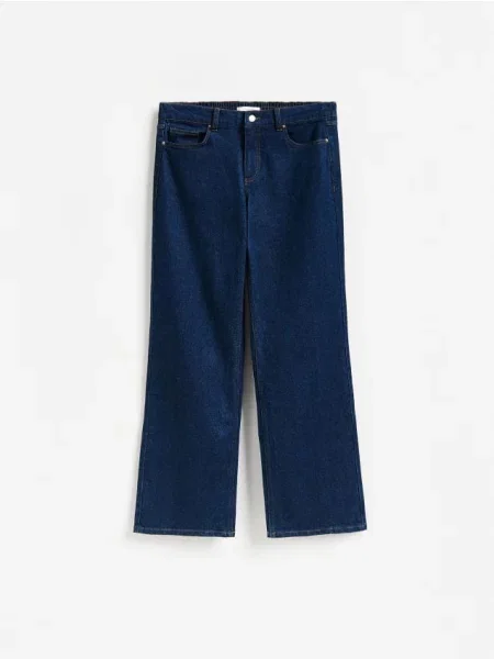 Reserved Blugi straight bleumarin