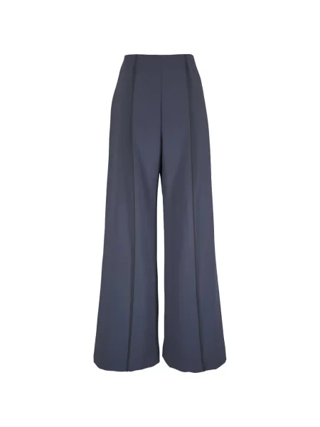 Pantaloni palazzo Kz_k Studio albastru