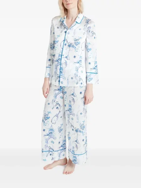 Kelnės Temperley London balta