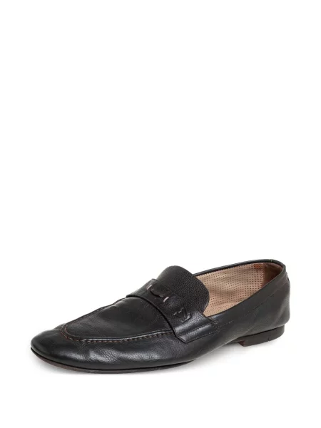 Kožené loafers Louis Vuitton Pre-owned hnědé