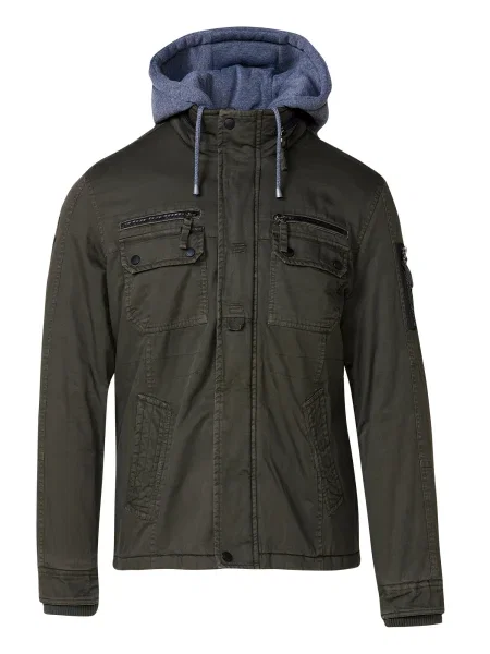 KOROSHI Prehodna jakna safir / oliva