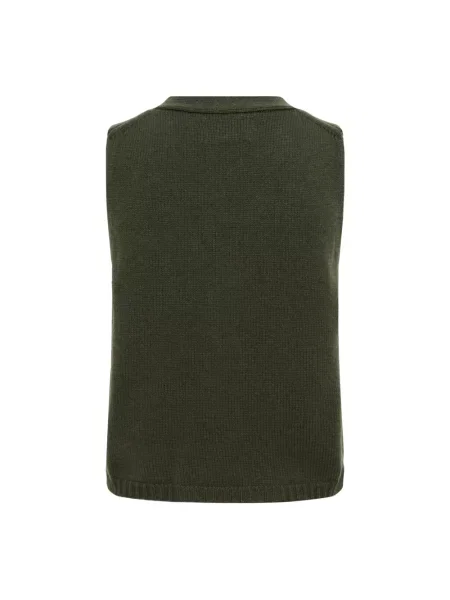 Dzianinowy sweter Part Two zielony