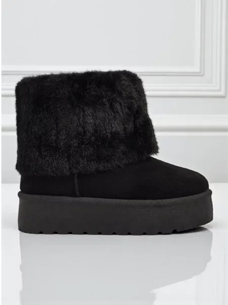 Blană botine Resti negru