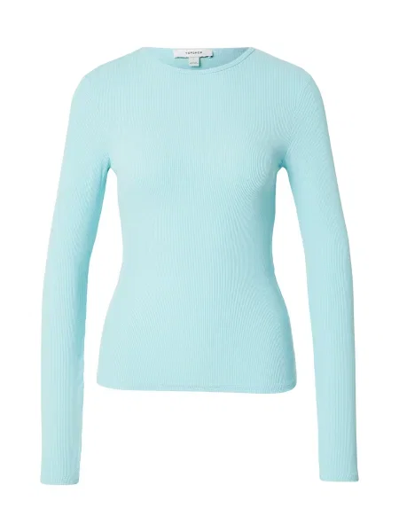TOPSHOP Tricou PREMIUM deschis albastru