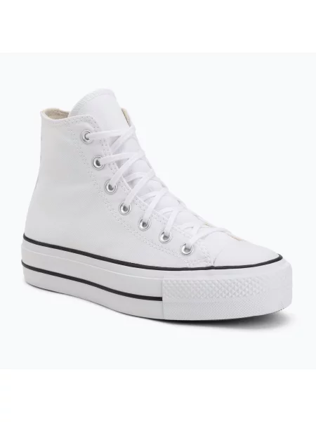 Teniși pentru femei Converse Chuck Taylor All Star Lift Hi optical white alb