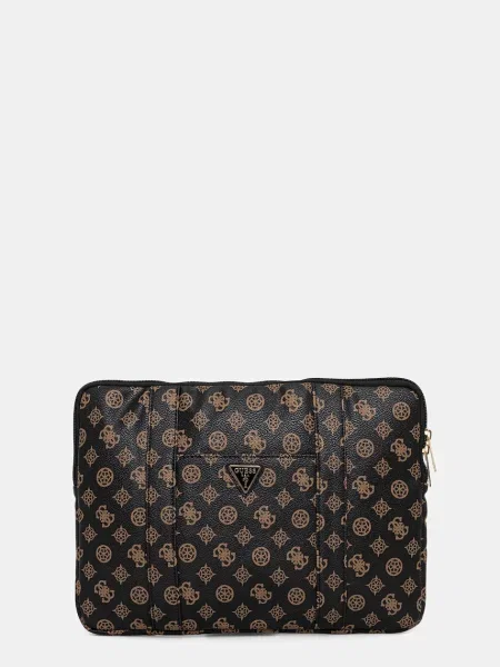 Torba za laptop Guess smeđa
