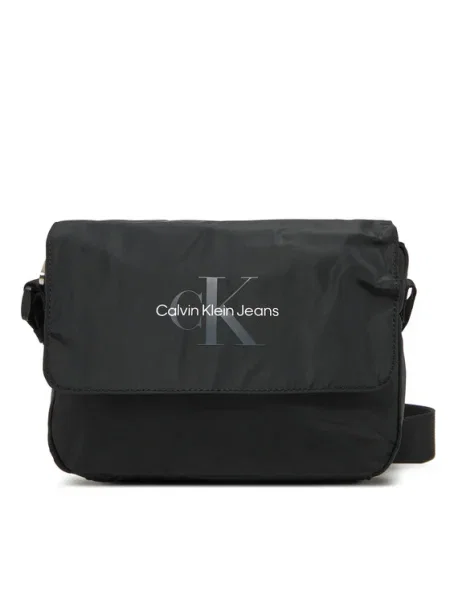 Geantă crossbody Calvin Klein Jeans negru