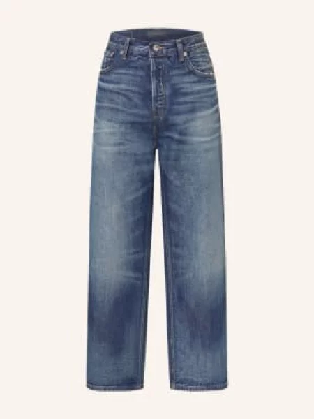 Haikure Jeansy Cropped Betty blau