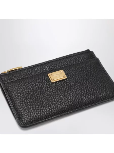 Portfel Dolce And Gabbana skórzany czarny