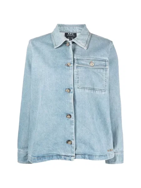 Geacă de blugi A.p.c. albastru