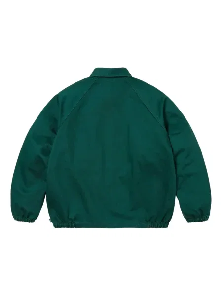Geacă bomber Supreme cu broderie verde