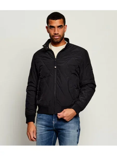 Tommy Hilfiger Geacă Harrington negru