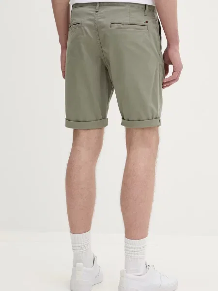 Tommy Jeans szorty z zielone