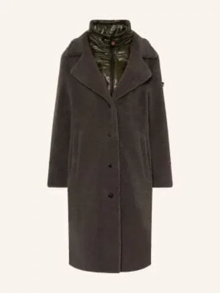 Frieda & Freddies Kabát Z Plyšové Kožešiny Ginez khaki