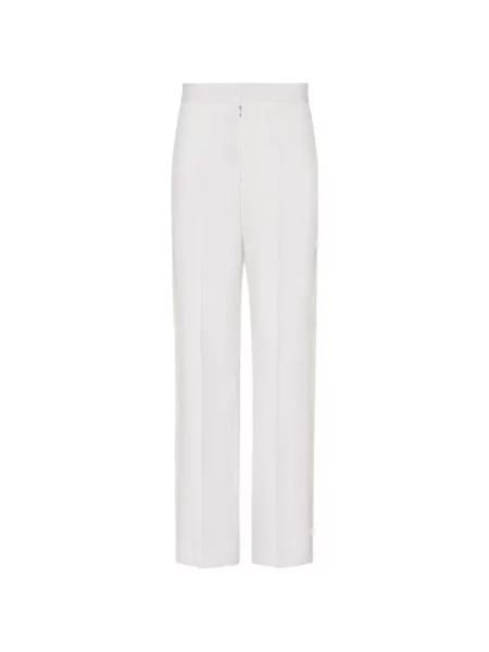 Pantaloni Maison Margiela alb