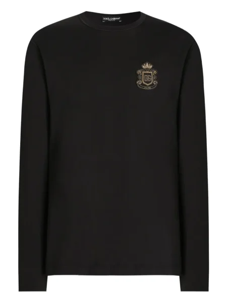 Tricou Dolce & Gabbana lung negru