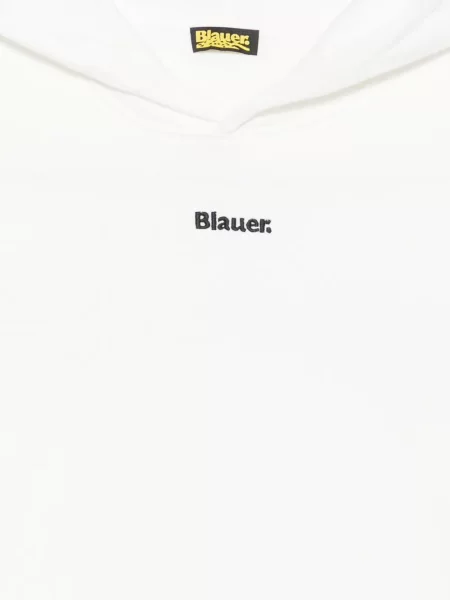 Bluza z kapturem dziecięca Blauer biała