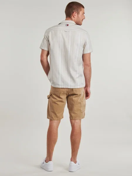 Cămașă Tommy Jeans maro