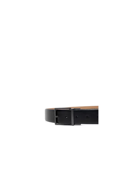 Remen Calvin Klein Square Buckle Smooth Adj crna