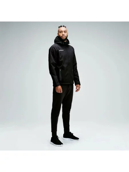 Kurtka softshellowa dla dzieci Uhlsport Essential czarna