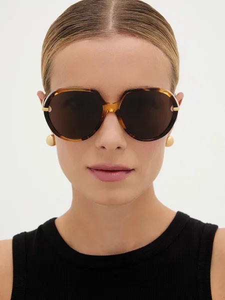Bottega Veneta napszemüveg barna
