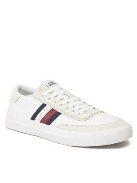 Kožne tenisice Tommy Hilfiger bijela