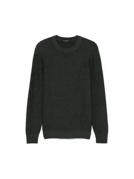 Sweter Tagliatore wełniany zielony