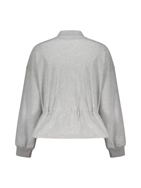 Bluza rozpinana Moorer szara