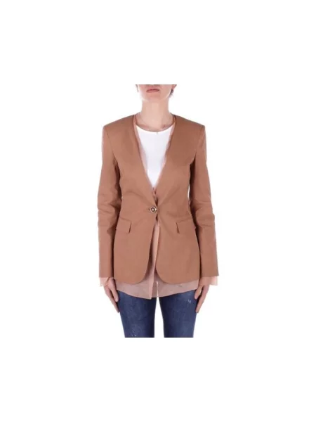 Marynarka Pinko tiulowa brązowa