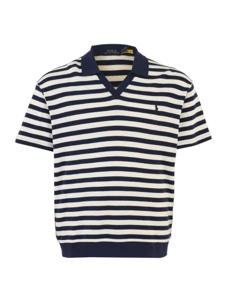 Polo Ralph Lauren Big & Tall Majica morsko plava bijela