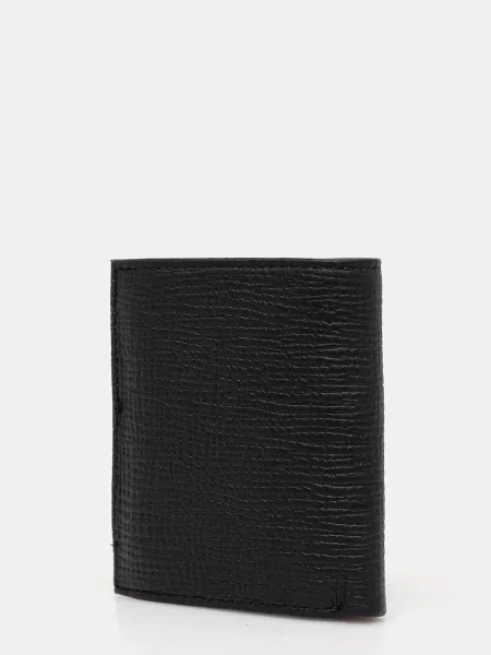 Tommy Hilfiger De piele portofel TH FLAG negru