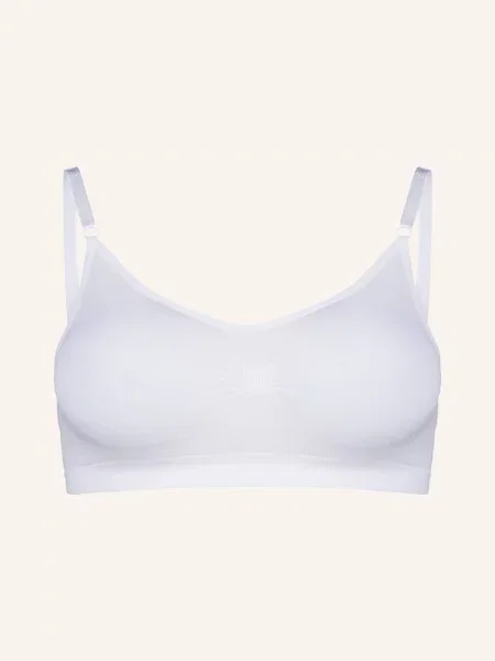 Magic Bodyfashion Gorset Comfort Bra weiss czarny