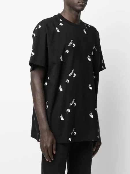 Tričko Off-white s potiskem bílé