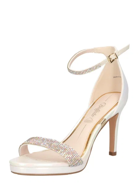 BUFFALO Pumps Monroe argintiu alb